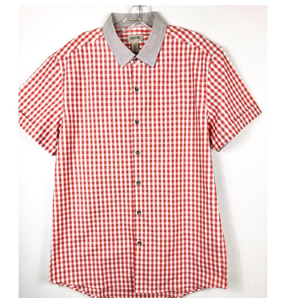 NWT Reaction Kenneth cole super slim fit shirt